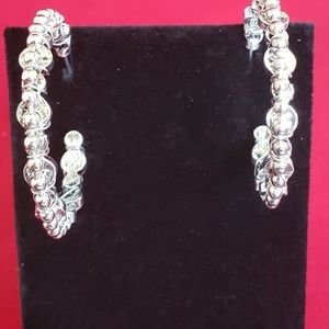 Ruby road hoop earrings
